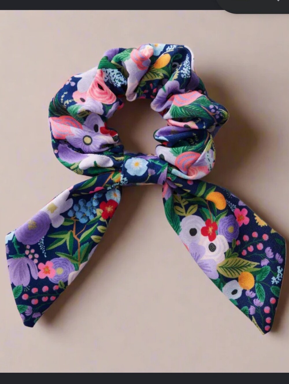 NWT Garden Party Violet Rifle Paper Company Scrunchie